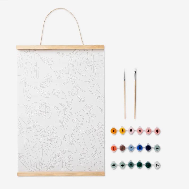 Painting kit. Make art by numbers