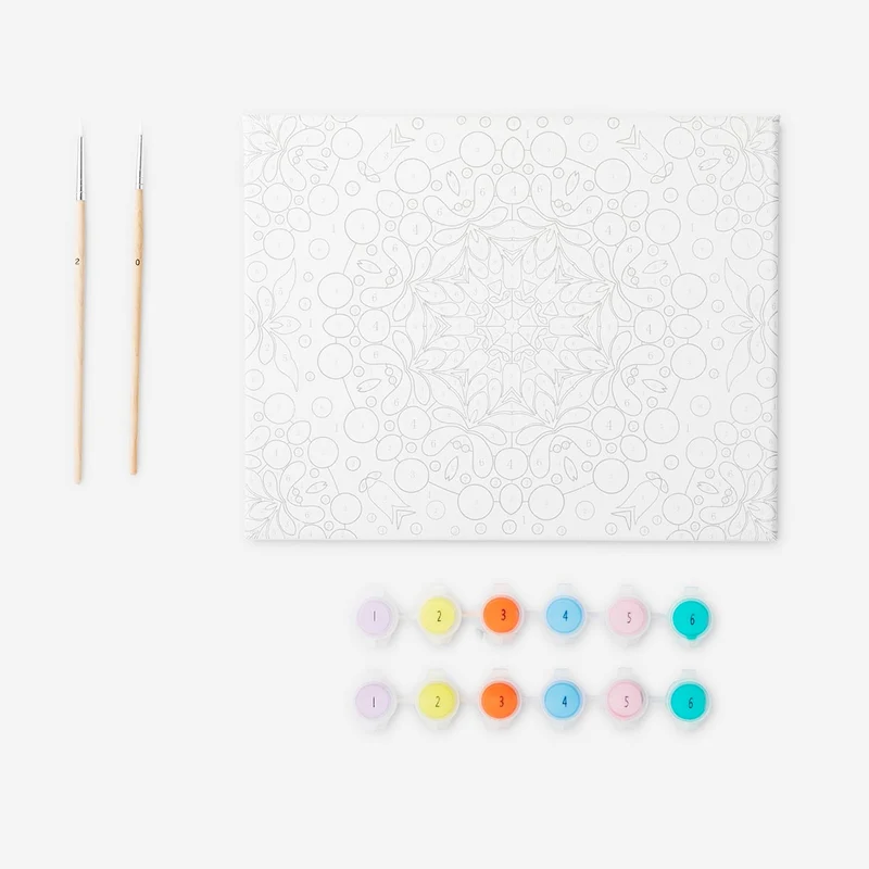 Painting kit. Make art by numbers