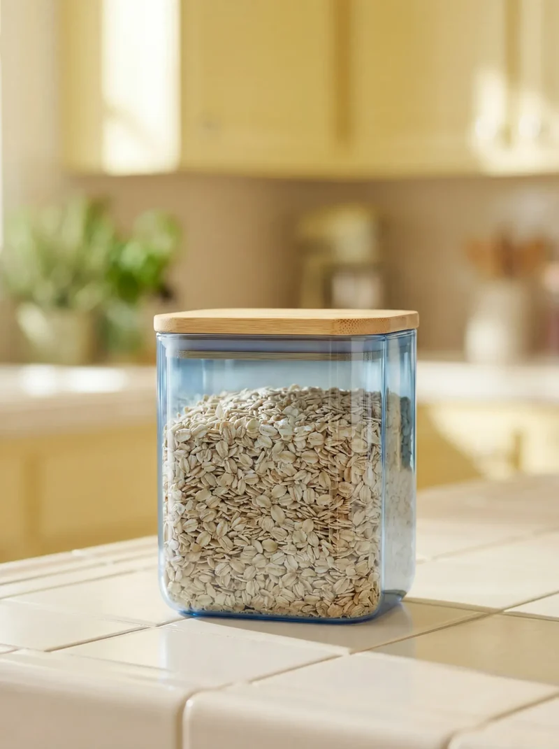 CL Glass storage container with lid