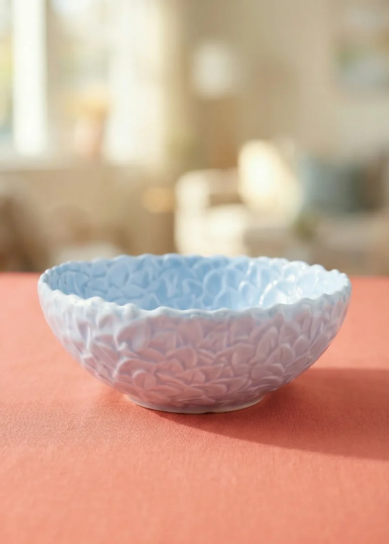 CL blue flower ceramics