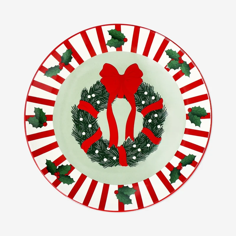 CL Christmas plate