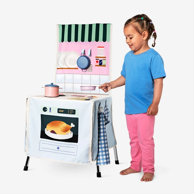 Play kitchen. For a chair