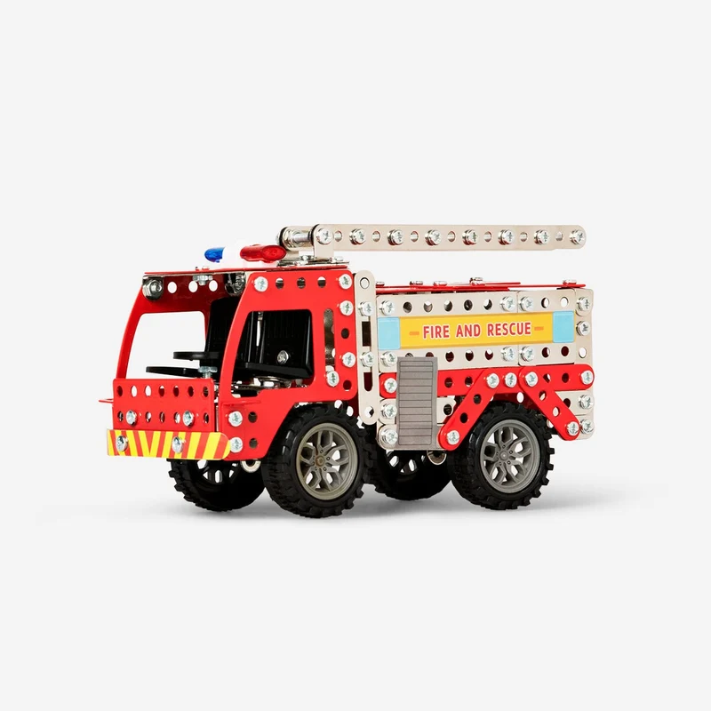 DIY fire engine - 296 pcs