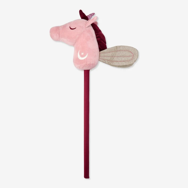 Hobby horse as unicorn