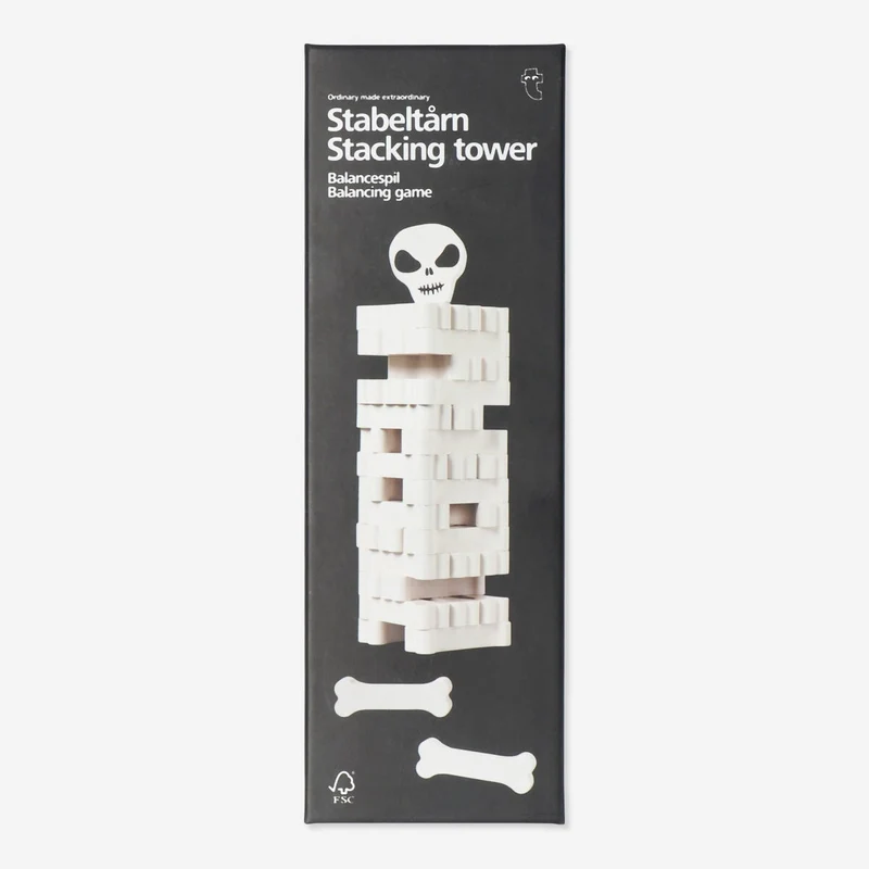 Stacking tower game