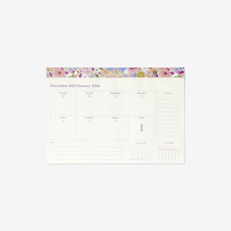 CL 2026 weekly notepad