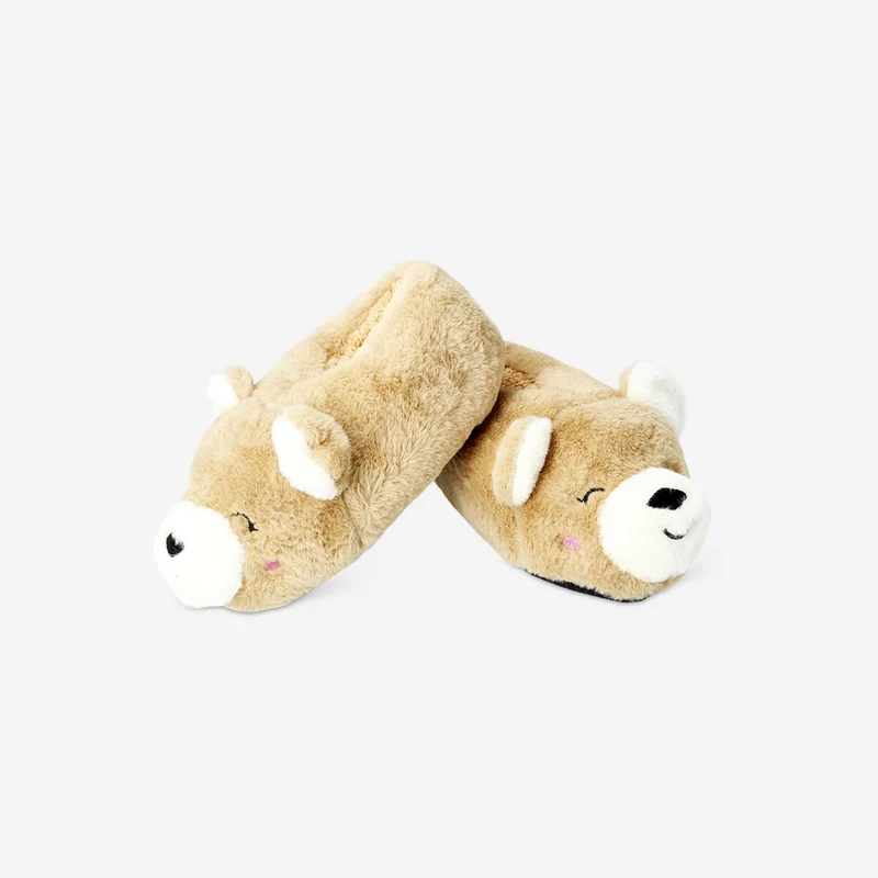 CL teddy slippers