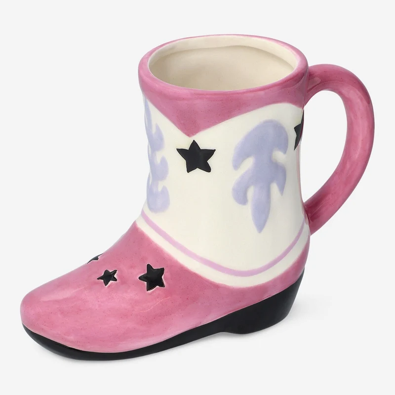 Cowboy boot mug