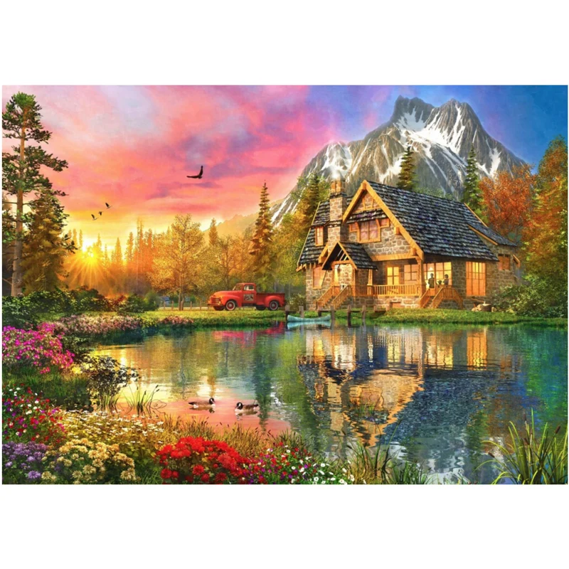 The mountain cabin