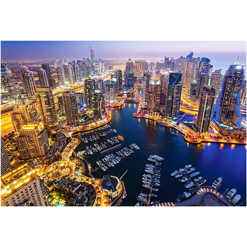Dubai at night
