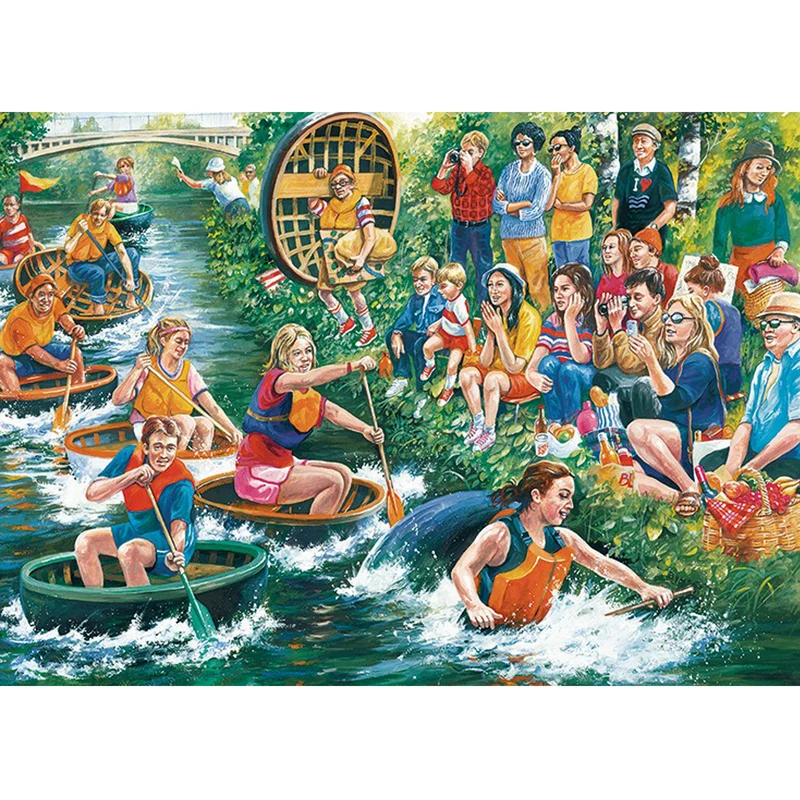 The Coracle regatta