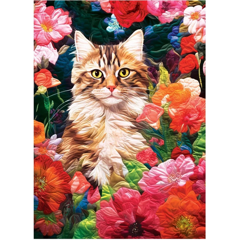Flower garden hiding