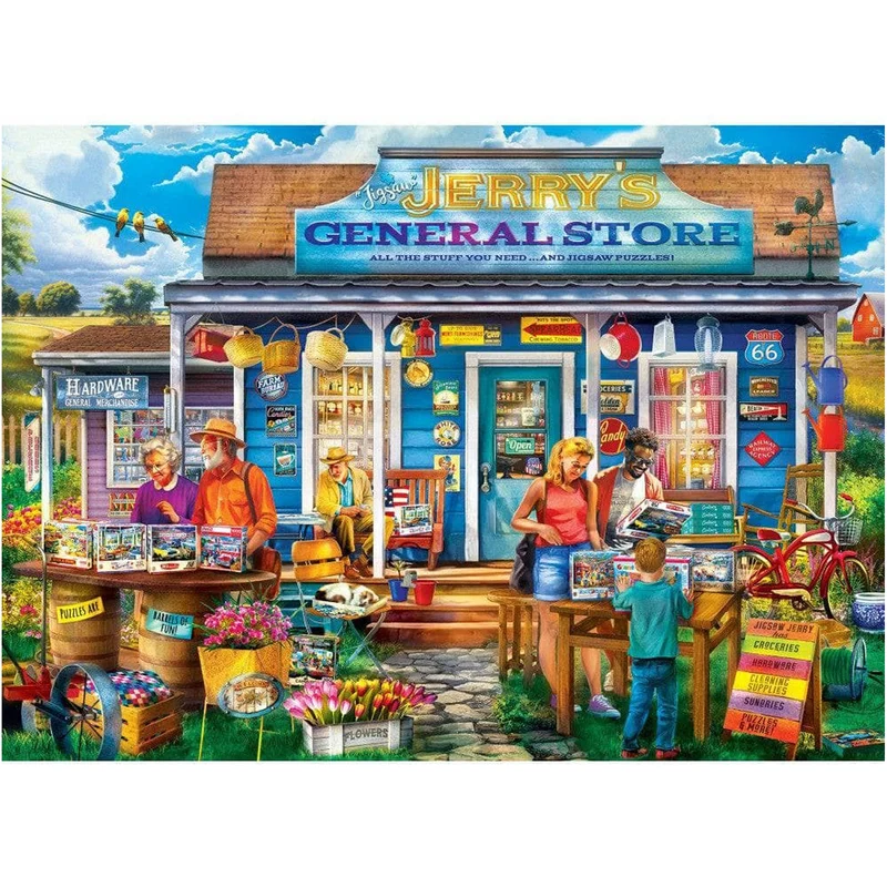 Jigsaw Jerry´s general store