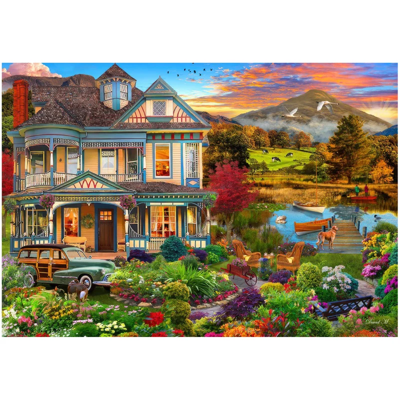 Garden country home