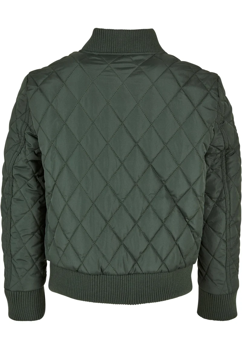 Boys Diamond Quilt Nylon Jacket