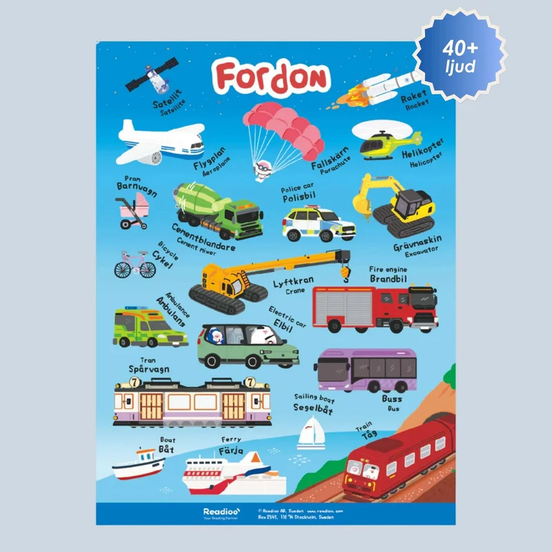 [SV/EN] Poster: Fordon