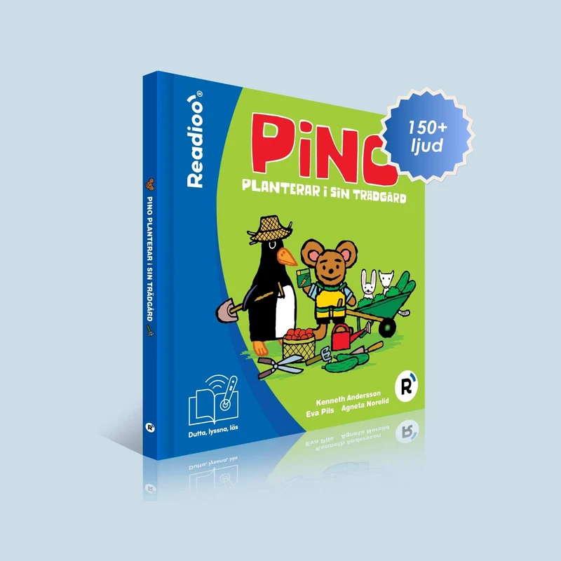 [SV] Bok: Pino planterar i sin trädgård