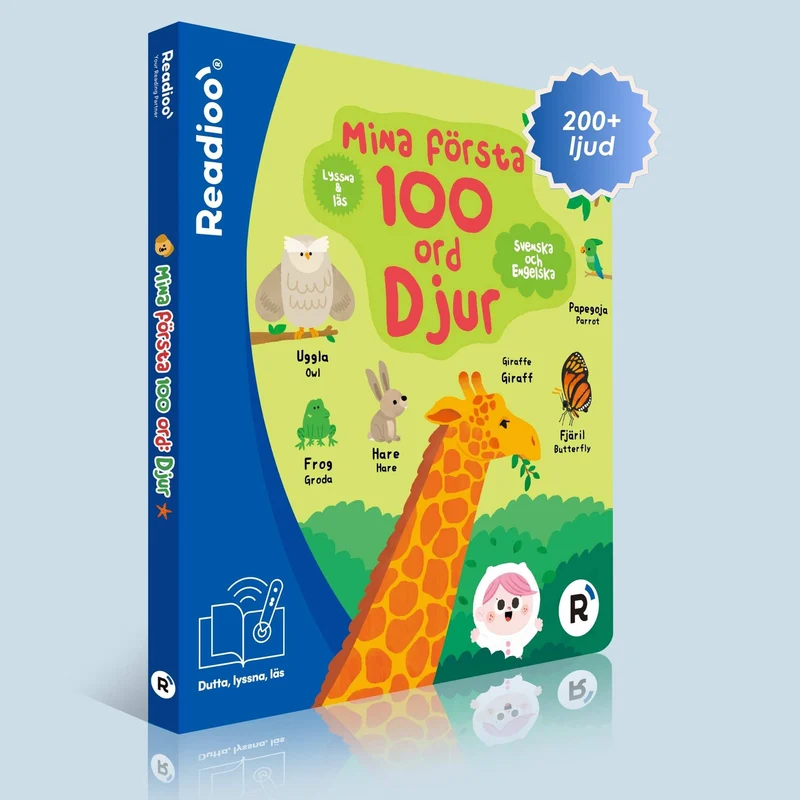 [SV/EN] Tvåspråkig bok: Djur