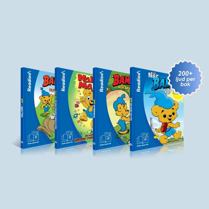 [SV] Bokpaket: Bamse