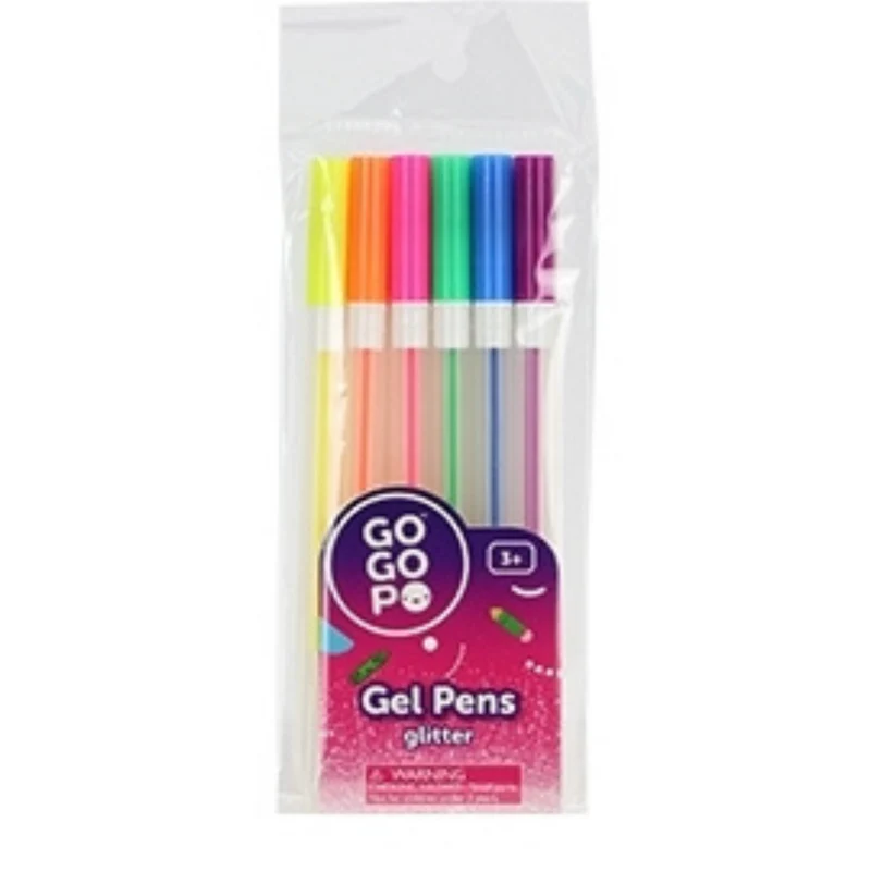 Gelpennor 6-pack