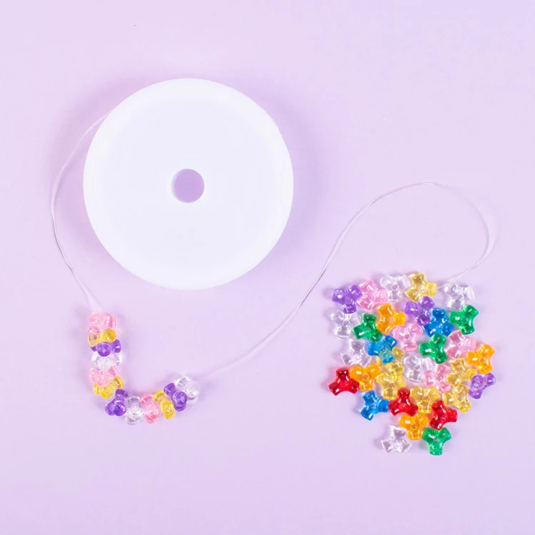 Elastisk lina 25m - transparent