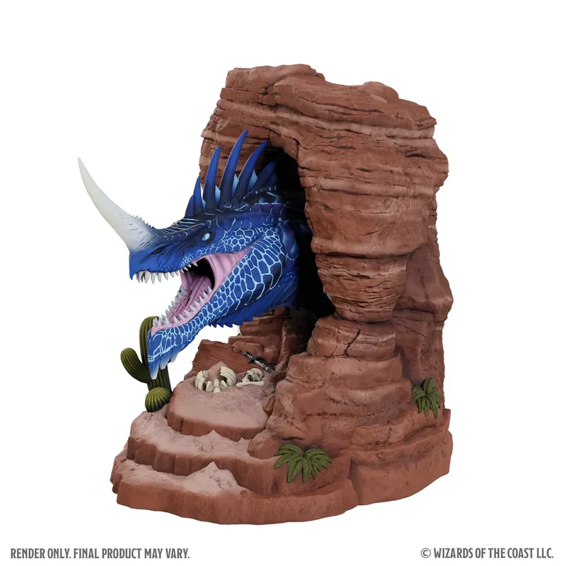 D&D Book Ends Blue Dragon