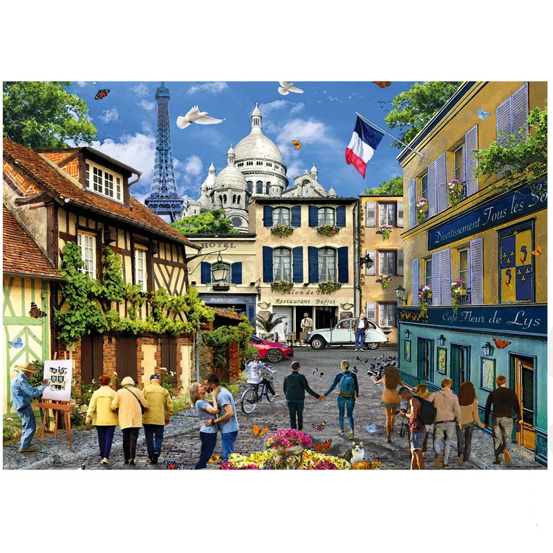 En gata i Paris