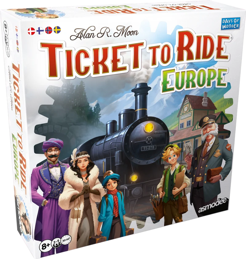 Ticket To Ride Europe (Sv) Refresh