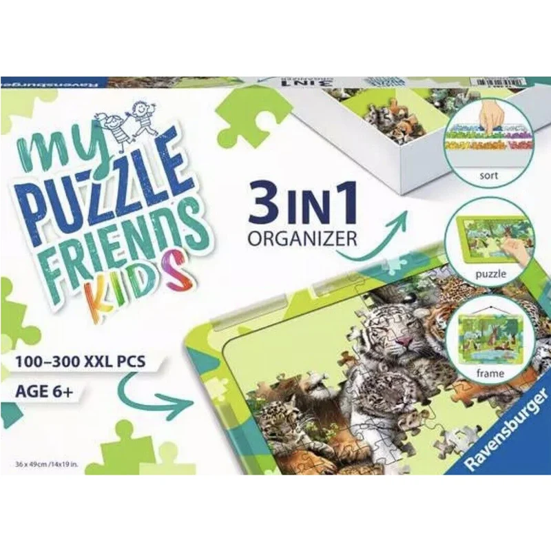 3 in 1 organizer grön