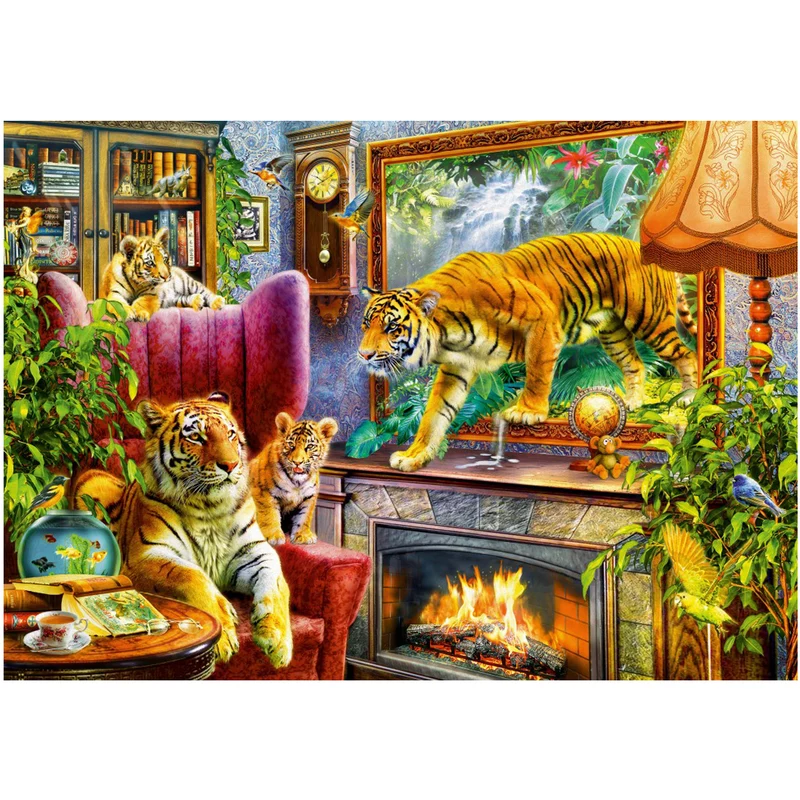 Tigers coming to life