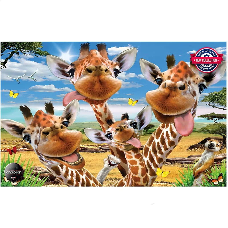 Giraffselfie