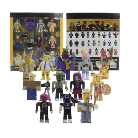 Leksaksfigurer TV-spel-tema – 12 Folk