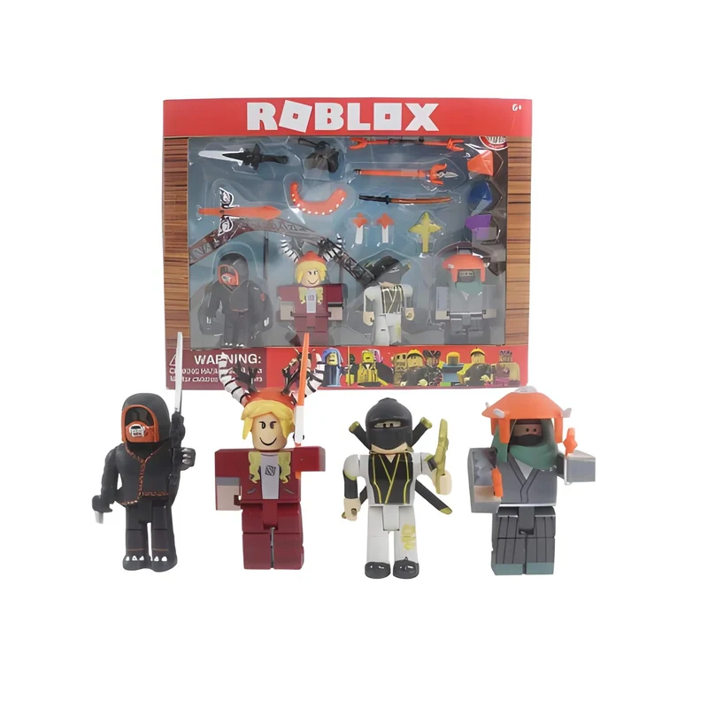 Leksaksfigurer med TV-spel-tema – 4 Figurer