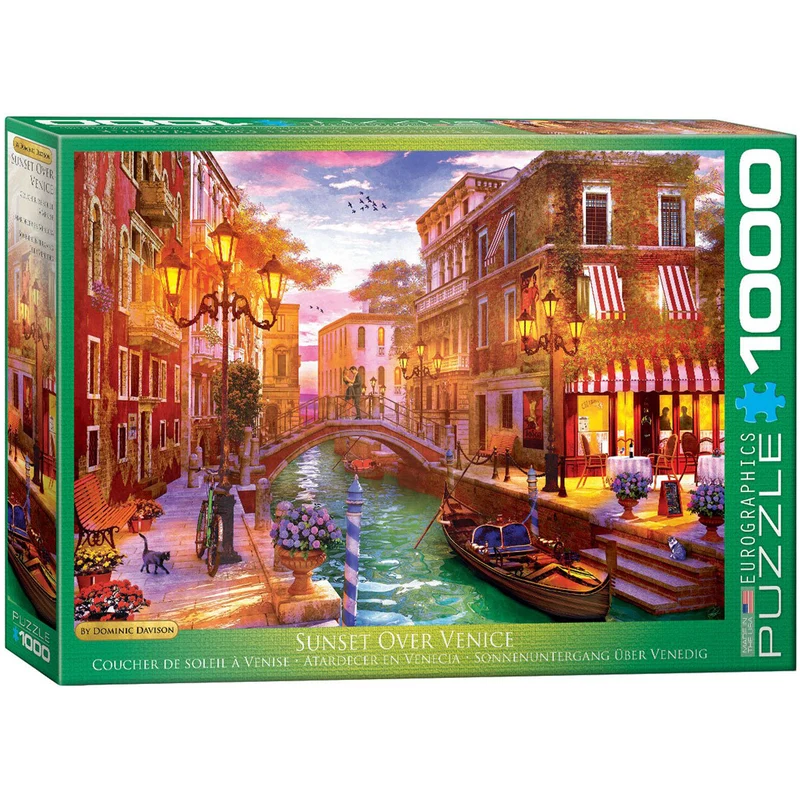 Solnedgång i Venedig