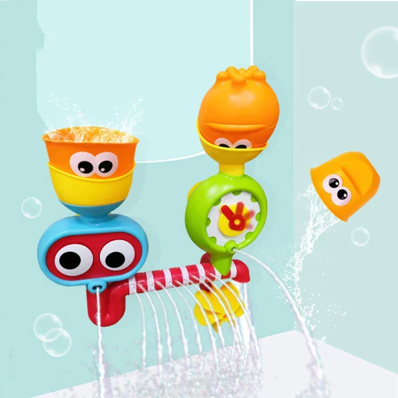 Waterwheel Fun – Turn & Splash Vattenlek – Badleksaker för barn