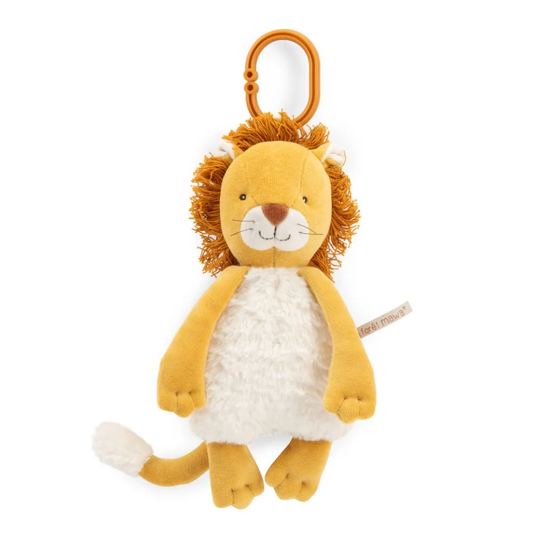Moulin Roty gosedjur, Lysande lejon 29 cm - La forêt Mawa
