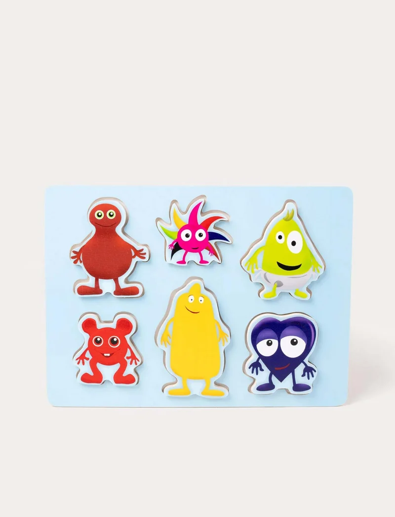Babblarna Formpussel (6 figurer)