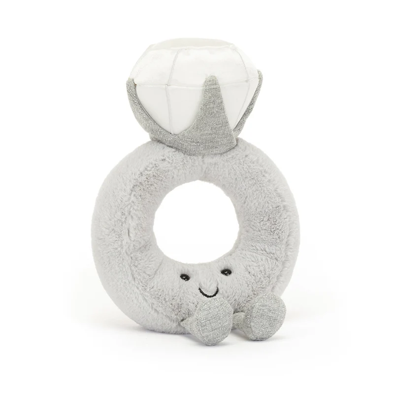 Jellycat gosedjur, Amuseable Diamond ring - 20 cm