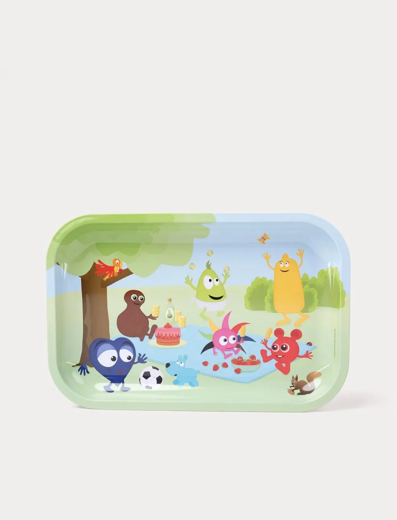 Babblarna Metallbricka Stor (29x19cm)