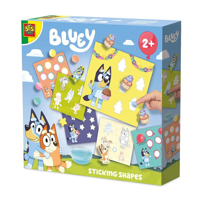 SES Creative Bluey, Fingerfärg - Former