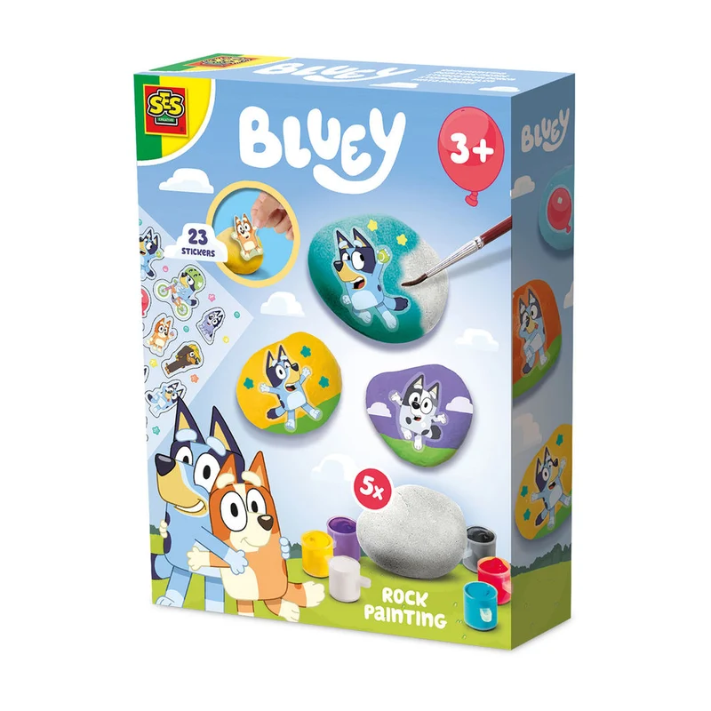 SES Creative Bluey, Måla på sten