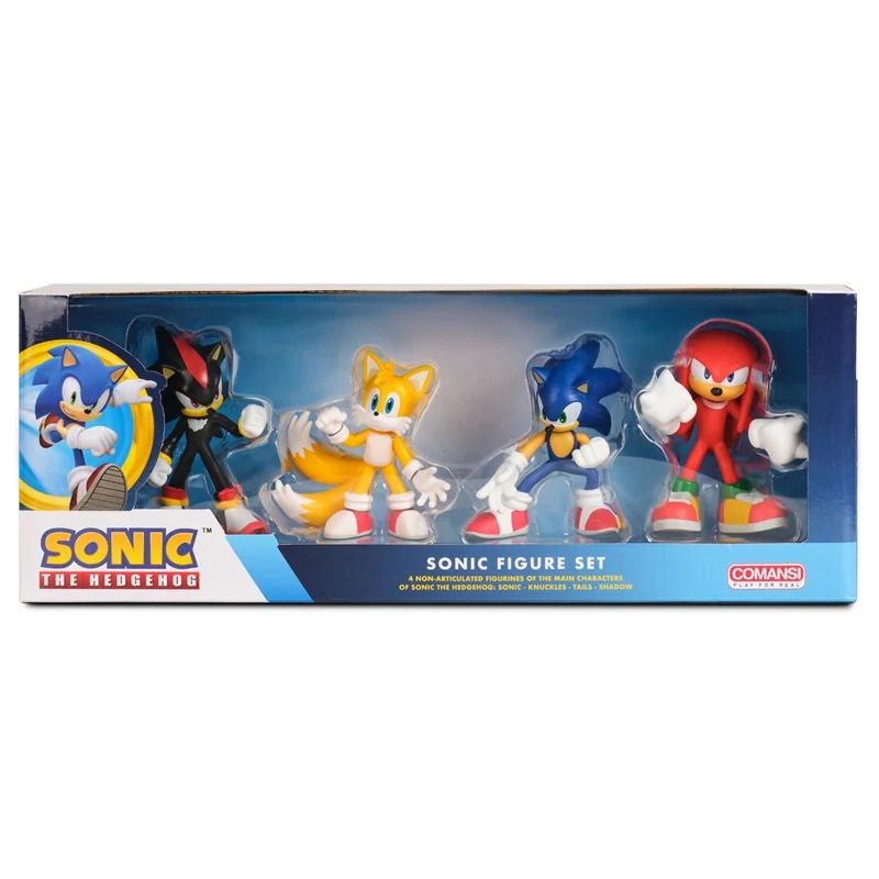 Sonic Set med 4 figurer