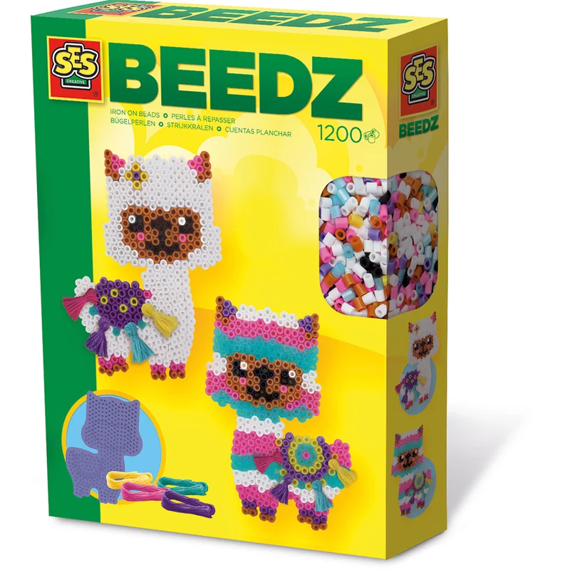 SES Creative Beedz Pärlplatteset – Lama