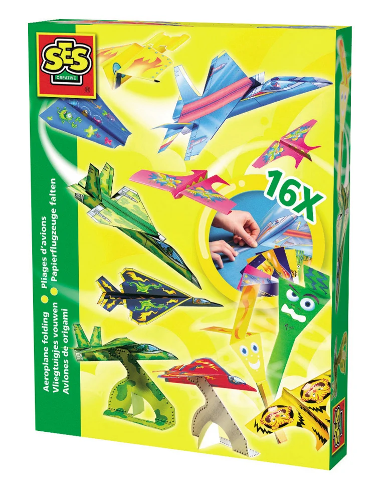 SES Creative Origami Flygplan – vik & flyg