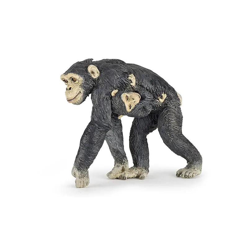 Papo Chimpans med unge