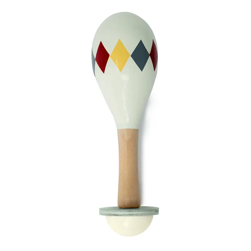 Mamamemo Maracas, Harlequin - Vit