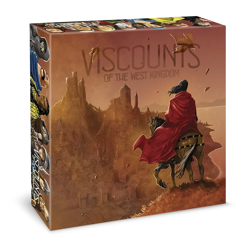Viscounts of the Western Kingdom Collector's Box Board Game