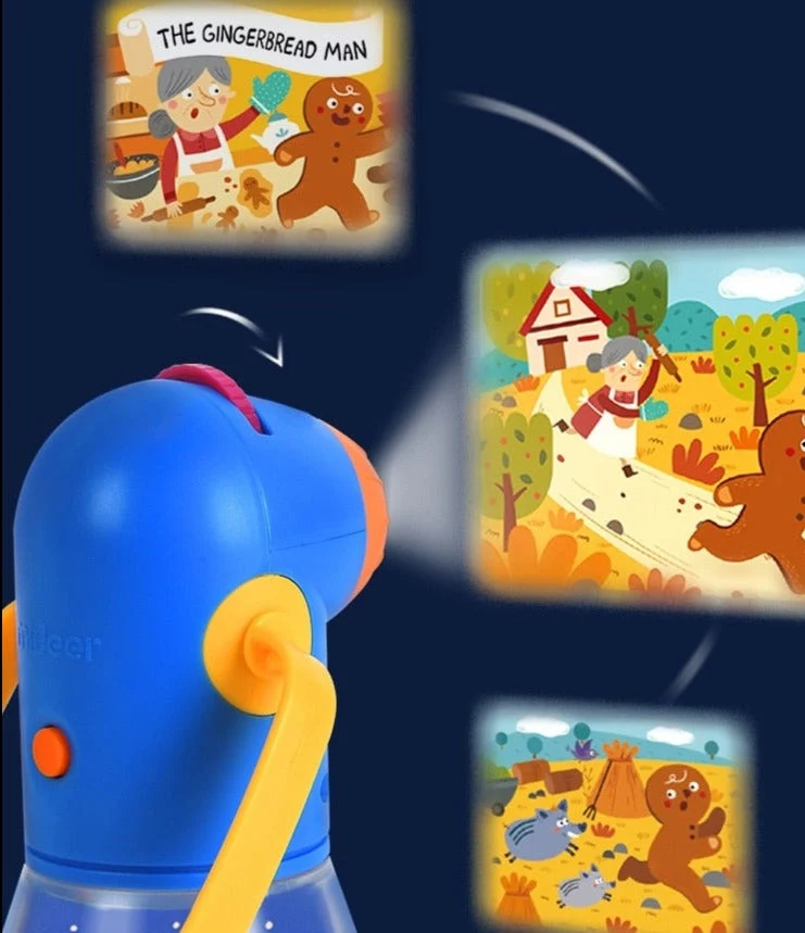 Storybook Torch - Projicera dina berättelser - Lampa för bildprojektion