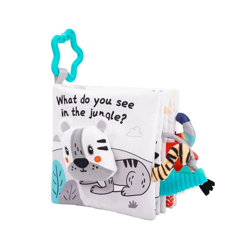 Soft Sensory Bok – Känn & Upptäck - Babyhäfte