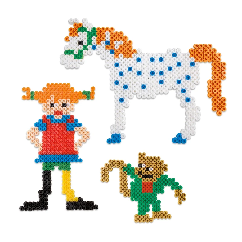 Pippi Pärlset med flera motivkort (2000 pärlor)